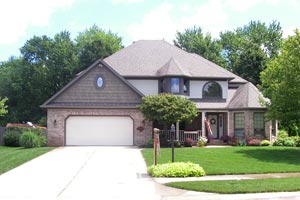 Beautiful home with garage at 410 N. Constitution Ave Goshen, Indiana House Front - 410 N. Constitution Ave, Goshen Indiana